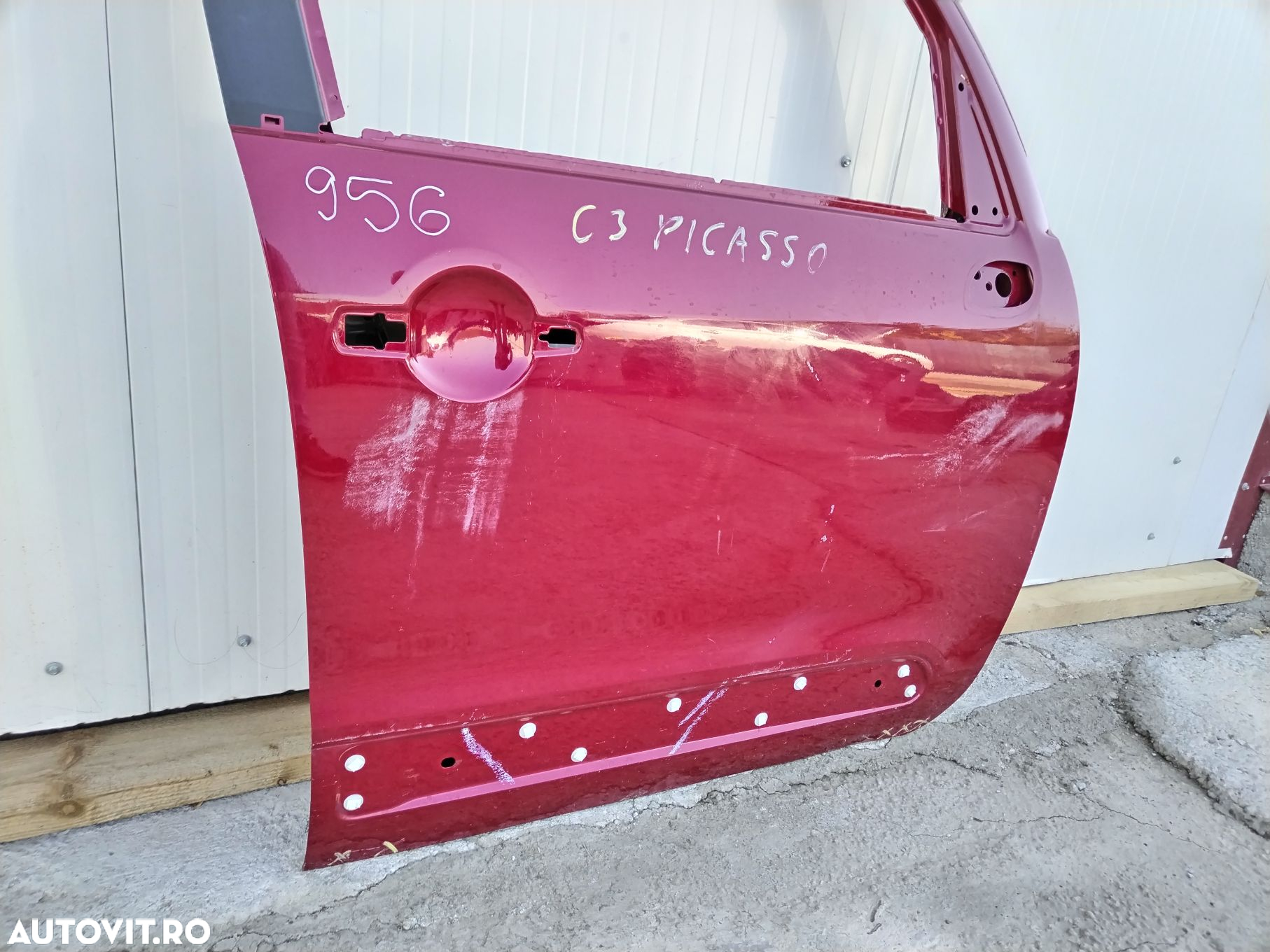 Usa fata dreapta Citroen C3  Picasso, 2009, 2010, 2011, 2012, 2013, 2014, 2015, 2016, 2017,  cod origine OE - 7
