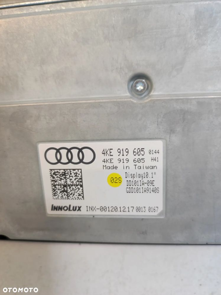 Ekran wyświetlacz radia nawigacji Audi Q8 e-tron etron - 6