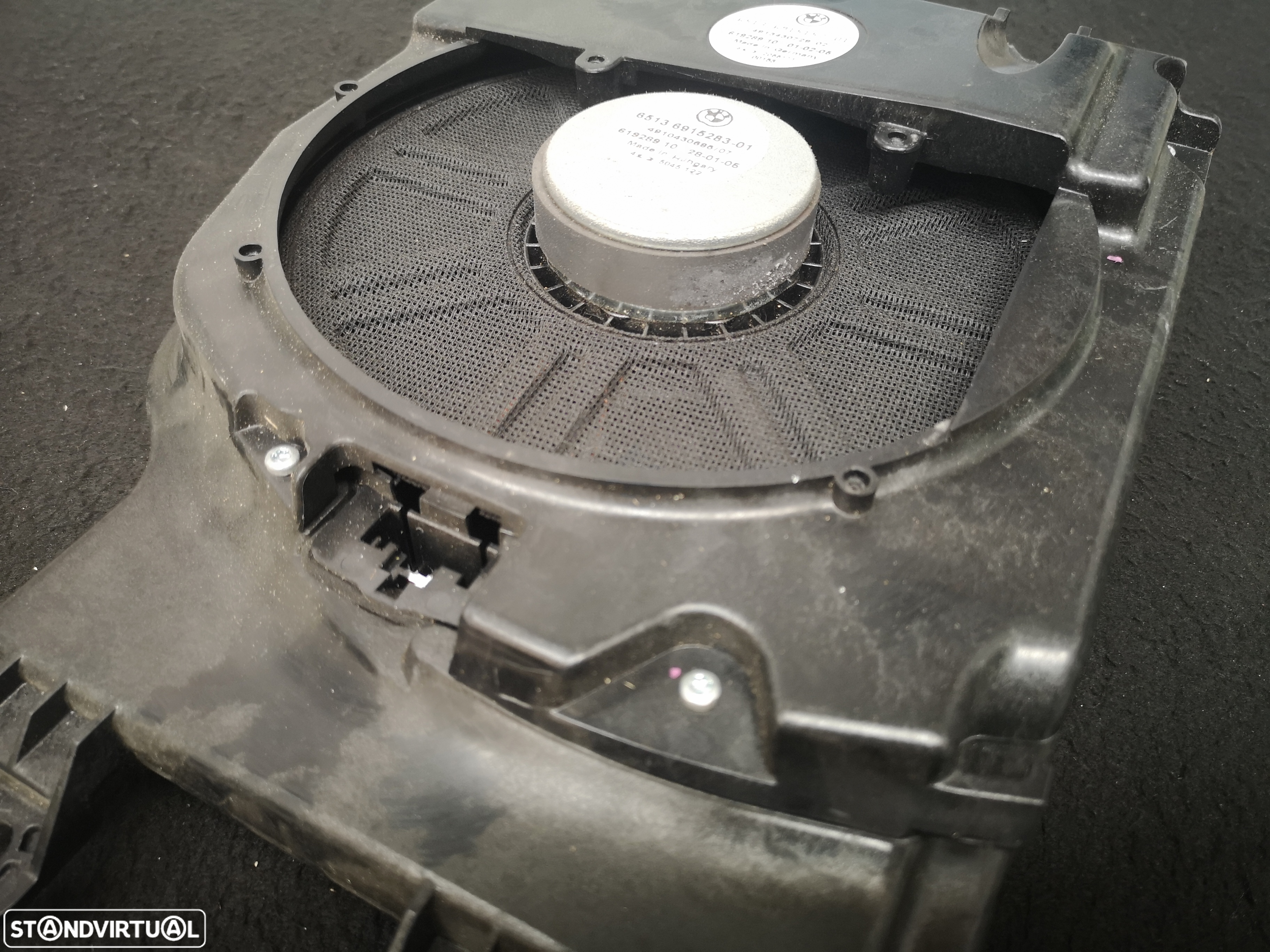 Coluna de som SUBWOOFER esquerdo bmw7 e65 e66 2001-2008 - 2
