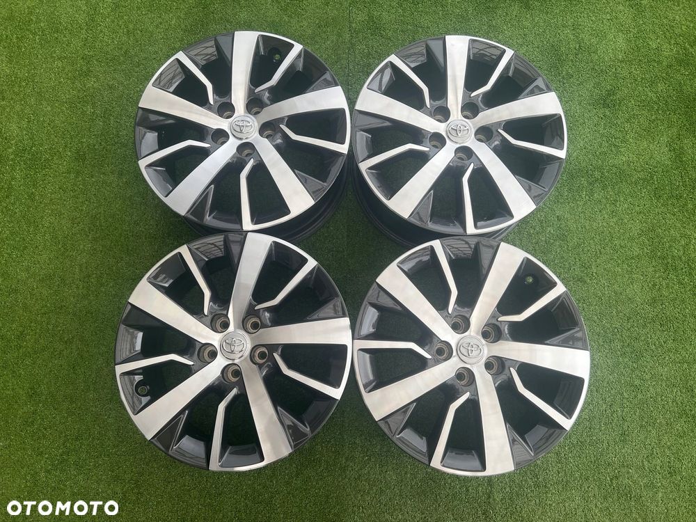 KOMPLET FELG FELGI ALU TOYOTA PROACE EXPERT TRAVELLER 17 5X108 ORYGINALNE - 3