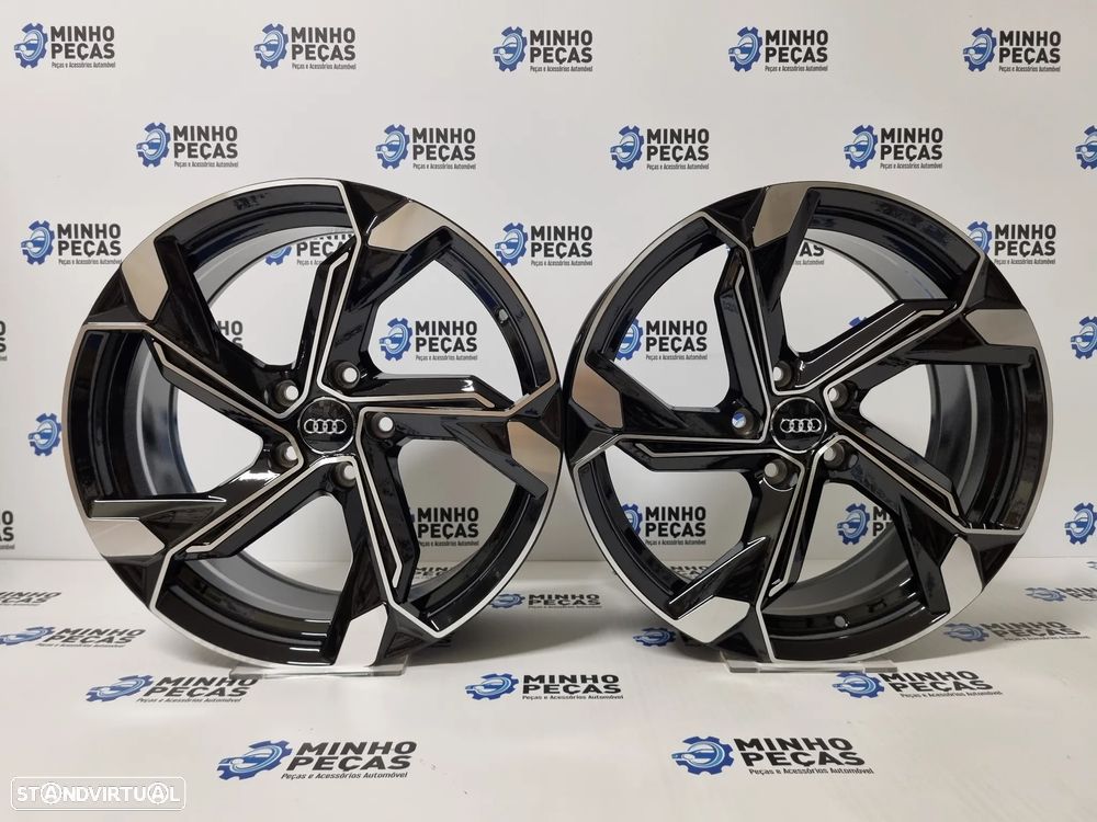 Jantes Audi SQ8 2024 em 18 Preto Polido (5x112) - 1