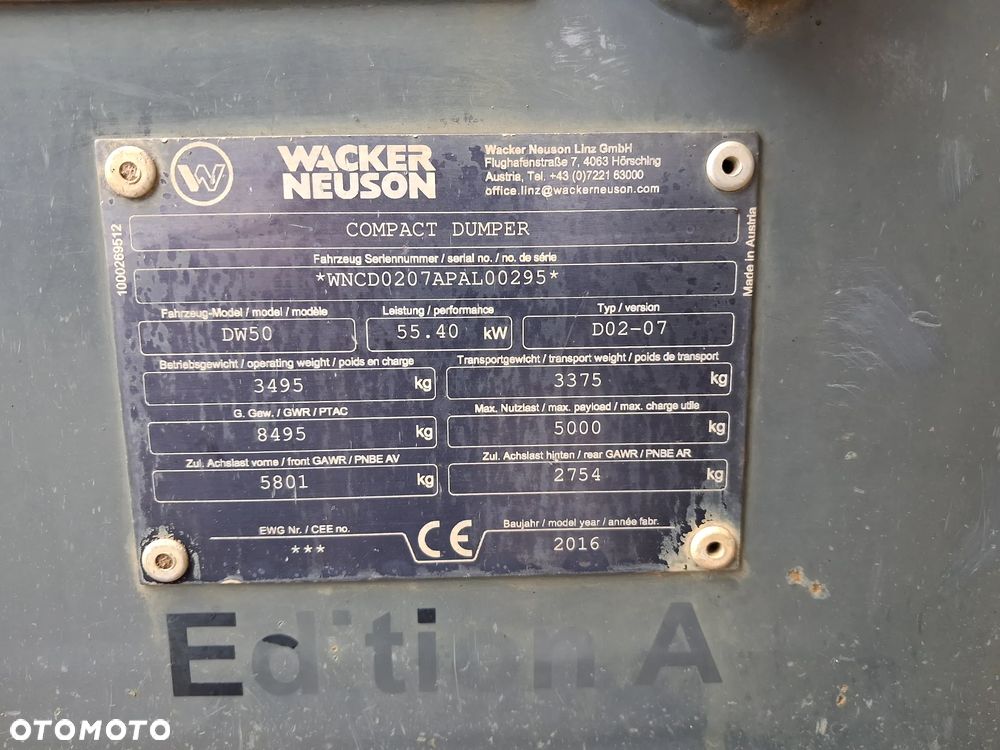 Wacker Neuson DW 50 - 12