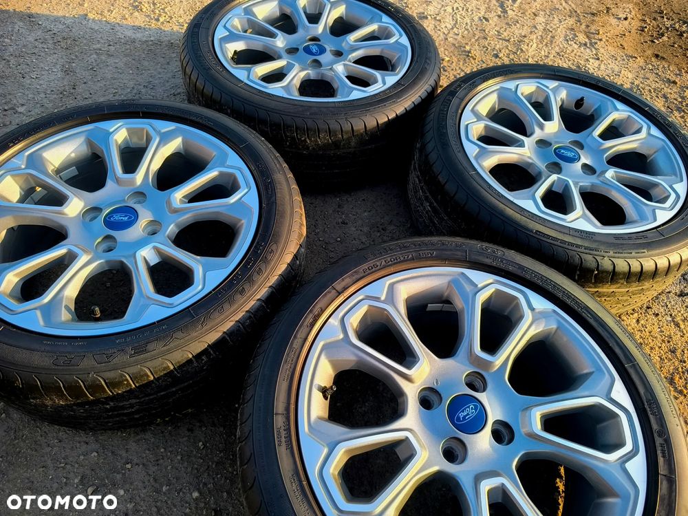 4x108 Felgi Aluminiowe Alufelgi 17 Koła Letnie Lato FORD BMAX ECOSPORT FIESTA FOCUS FUSION MONDEO COUGAR 205/50 Legnica ALU-RAD 5mm - 4