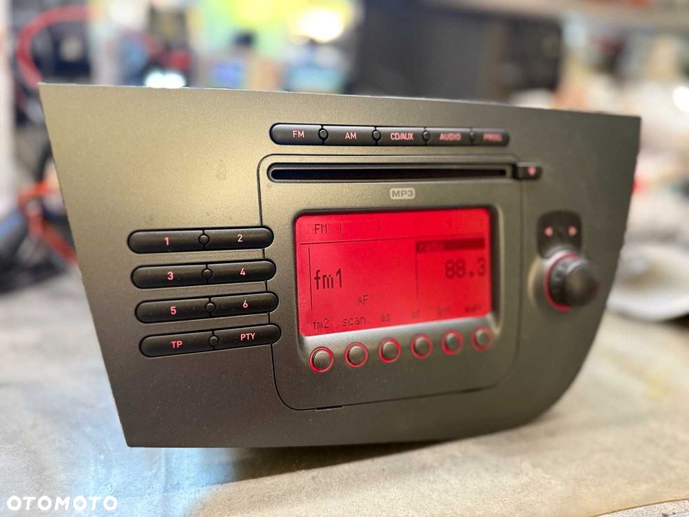 Fabryczne Radio Cd Mp3 Seat Leon Blaupunkt SE350 - 2