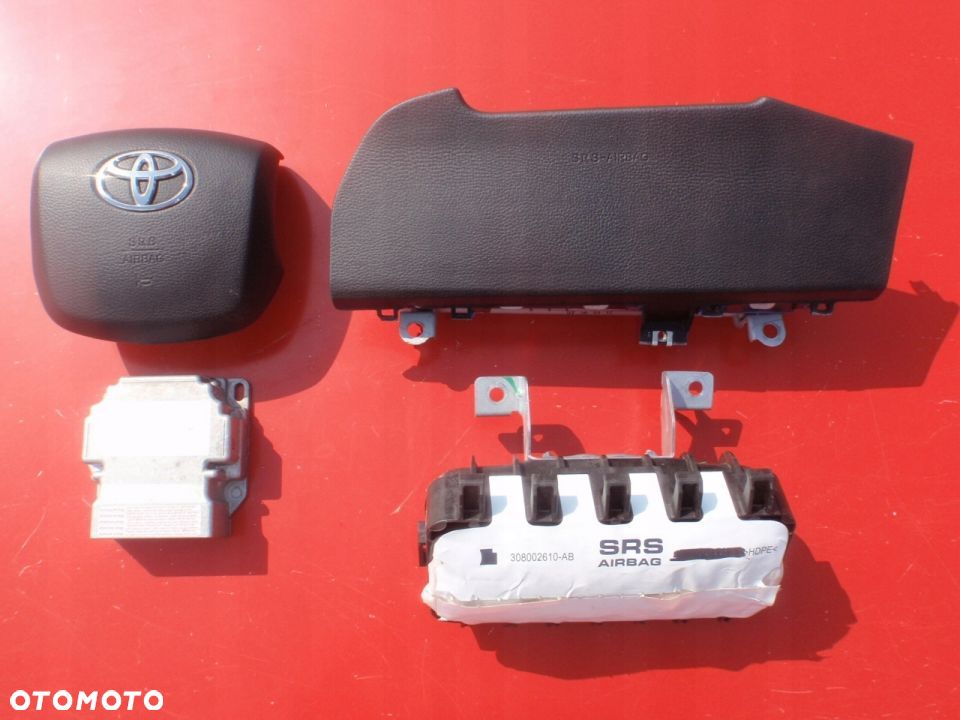 TOYOTA HILUX PODUSZKA AIRBAG PODUSZKI PASY PAS AIR - 2
