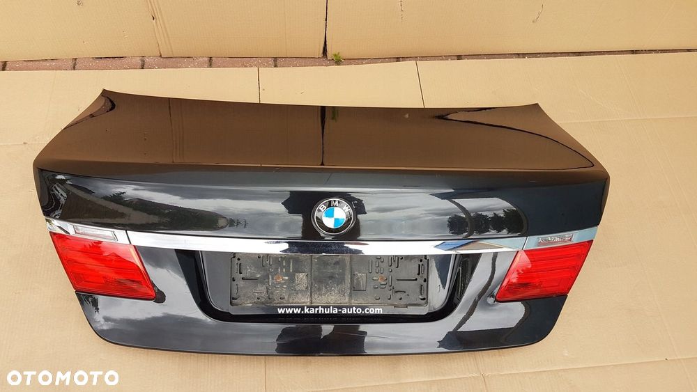 KLAPA BAGAŻNIKA TYŁ BMW 7 F01 KAMERA DEMONTAŻ - 9