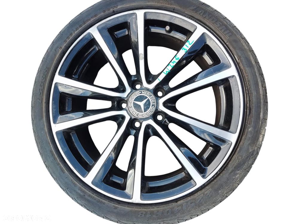 MERCEDES B KLASA W246 FELGI ALUMINIOWE 18 CALI KOMPLET - 2
