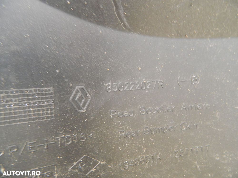 Bara spate Dacia Duster II, 2017, 2018, 2019, 2020, 2021, 850222027R. - 8