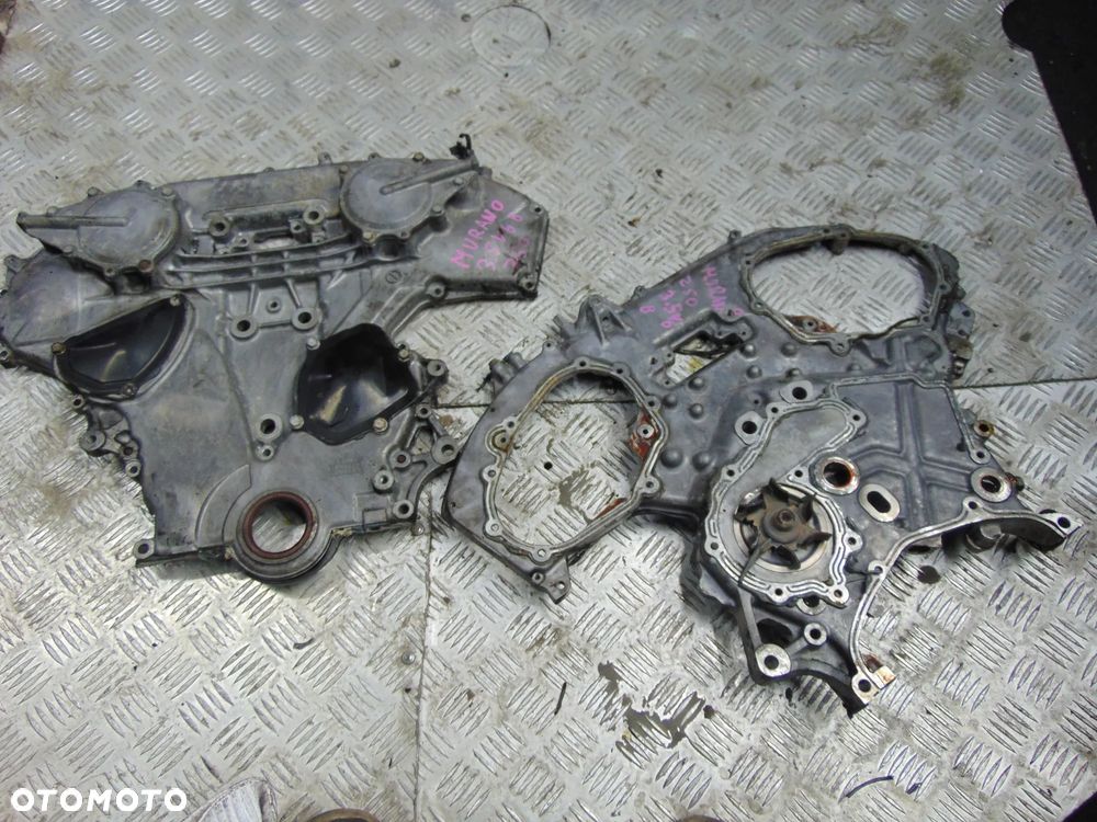 Obudowa rozrządu nissan murano z50 3,5 v6 kpl - 10