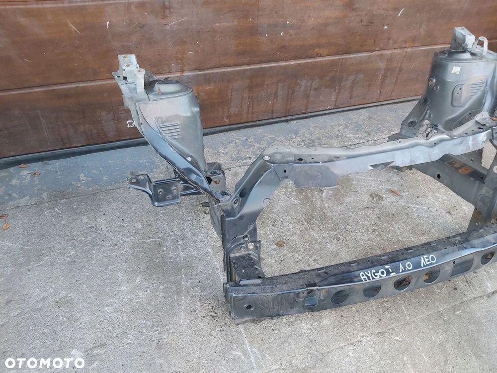 Toyota AYGO I podłużnica lewa prawa pas przedni wzmocnienie belka zderzaka - 2