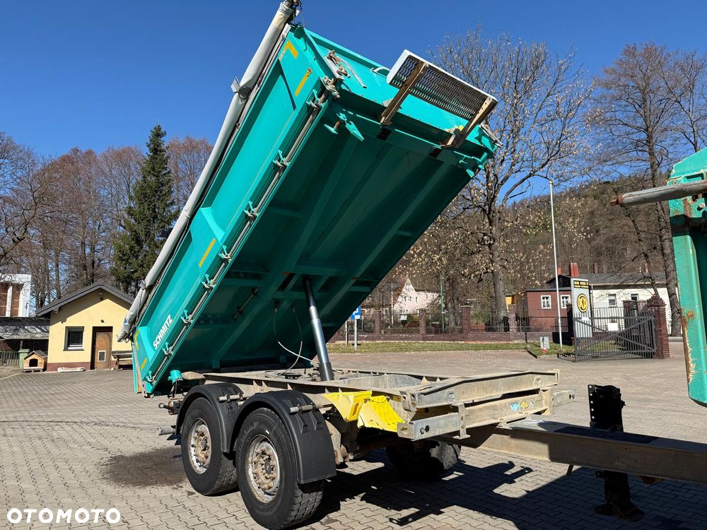 Schmitz Cargobull ZKI 18 przyczepa wywrotka tandem, plandeka, TOP! - 8