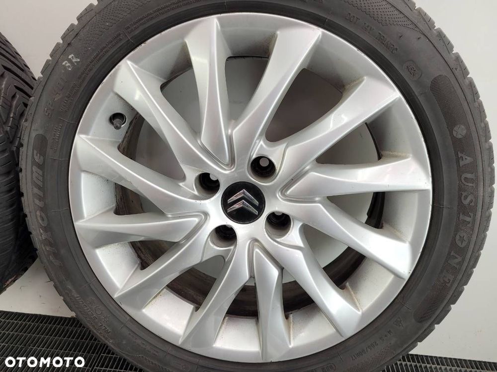 KOŁA ALUMINIOWE KOMPLET 17 CITROEN C4 4X108 205 50 R17 9687678480 ET26 - 5