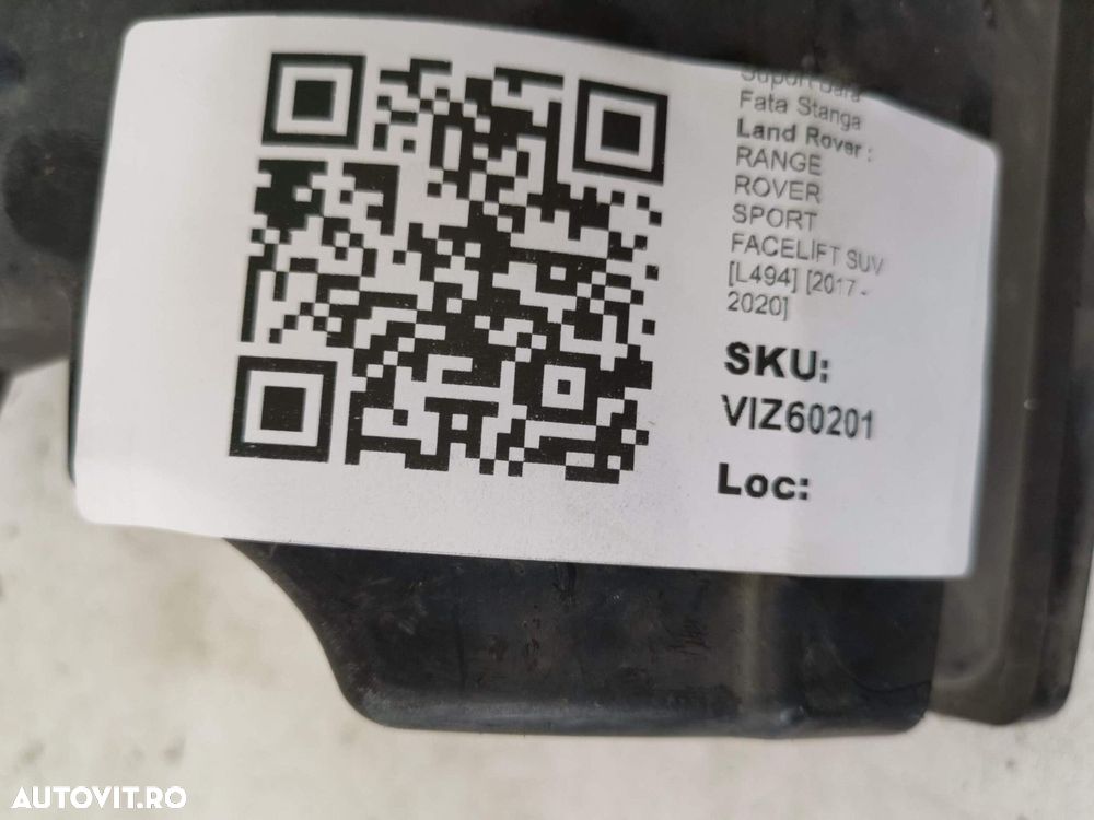 Suport Bara Fata Stanga Land Rover  RANGE ROVER SPORT FACELIFT SUV [L4 - 8