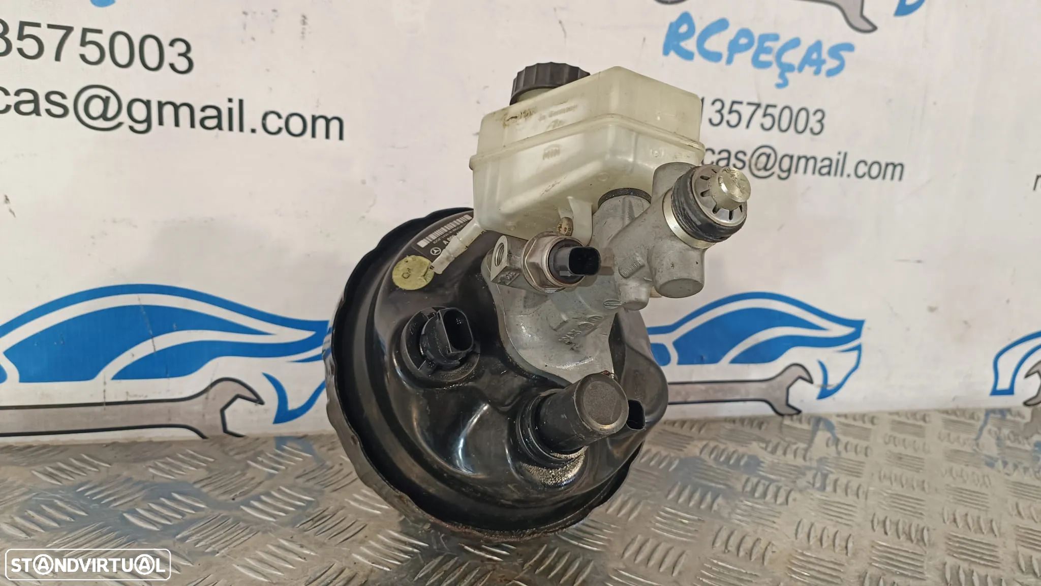 SERVOFREIO SERVO FREIO MERCEDES BENZ CLASS C W203 CL203 COUPE A0054304930 0054304930 CLASS C W203 CLK C209 BOMBA DEPOSITO RESERVATORIO LIQUIDO TRAVÕES - 1