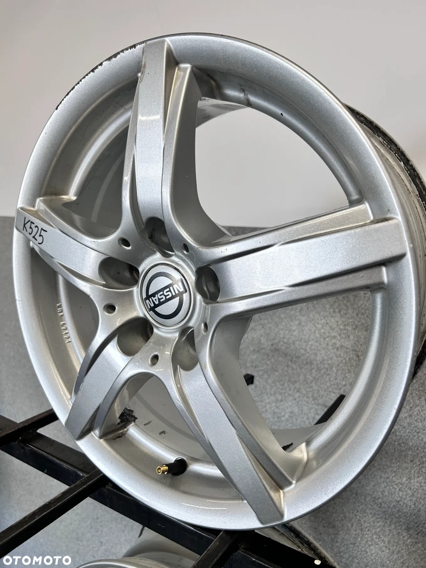 4 FELGI ALU. NISSAN QASHQAI,JUKE,RENAULT MEGANE,SCENIC,PULSAR 16'' 6,5J  ET40 - 4