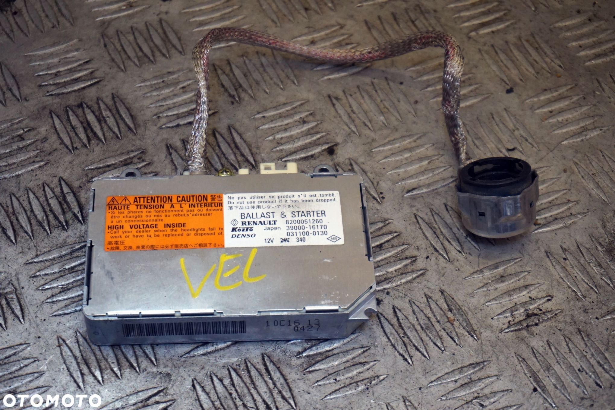 PRZETWORNICA XENON VEL SATIS PH1 8200051260 39000-16170 85967-05010 39000-16338 RENAULT 2001-2004 - 1