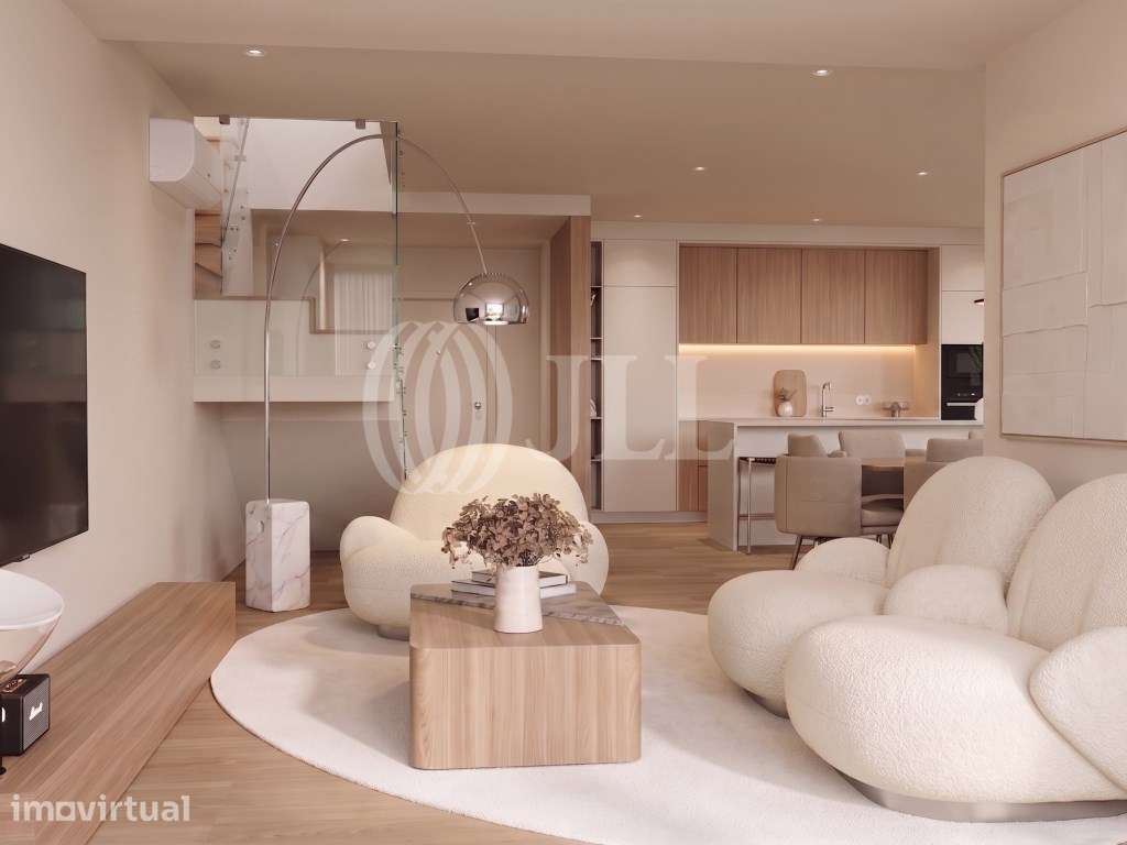 Apartamento T4 Duplex, novo, no condomínio Caxias Heights, em Oeiras - Grande imagem: 3/56
