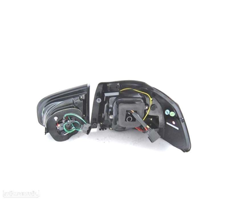 FAROLINS TRASEIROS LED LIGHTBAR PARA VOLKSWAGEN VW GOLF 6 MK VI 08-12 VERMELHO ESCURECIDO - 3
