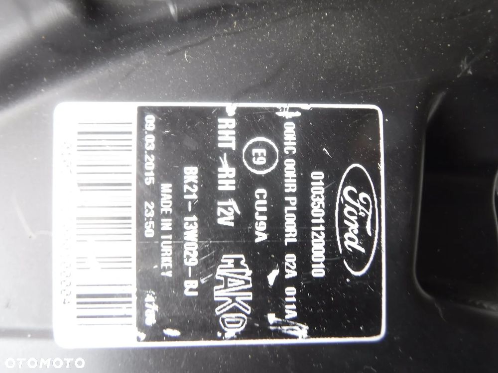 ford transit custom 13r- lampa przód prawa oryginał eur - 2