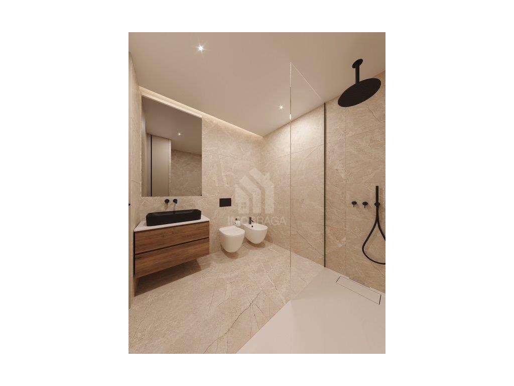 Apartamento T1 Novo com Varanda na Sé - Braga - Grande imagem: 4/11