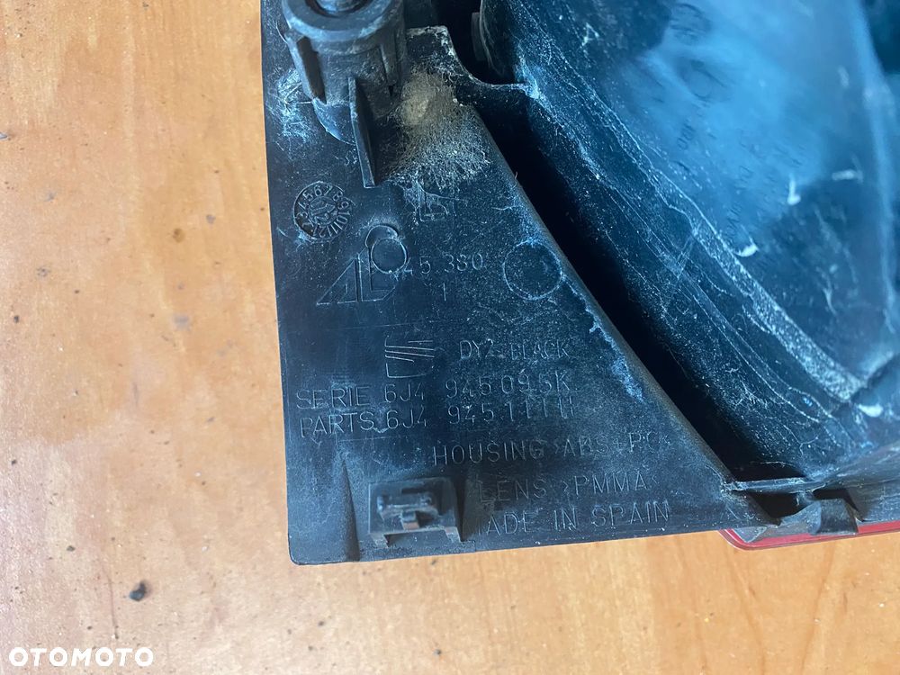 LAMPA TYŁ TYLNA LEWA SEAT IBIZA IV 6J4945095K 6J4945257D - 9
