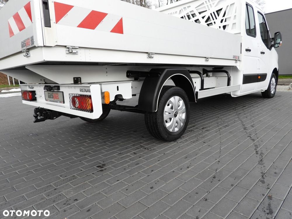 Renault MASTER SKRZYNIA PODWÓJNA KABINA DOKA 6 MIEJSC TEMPOMAT NAWIGACJA LEDY KLIMATYZACJA  150KM - 17