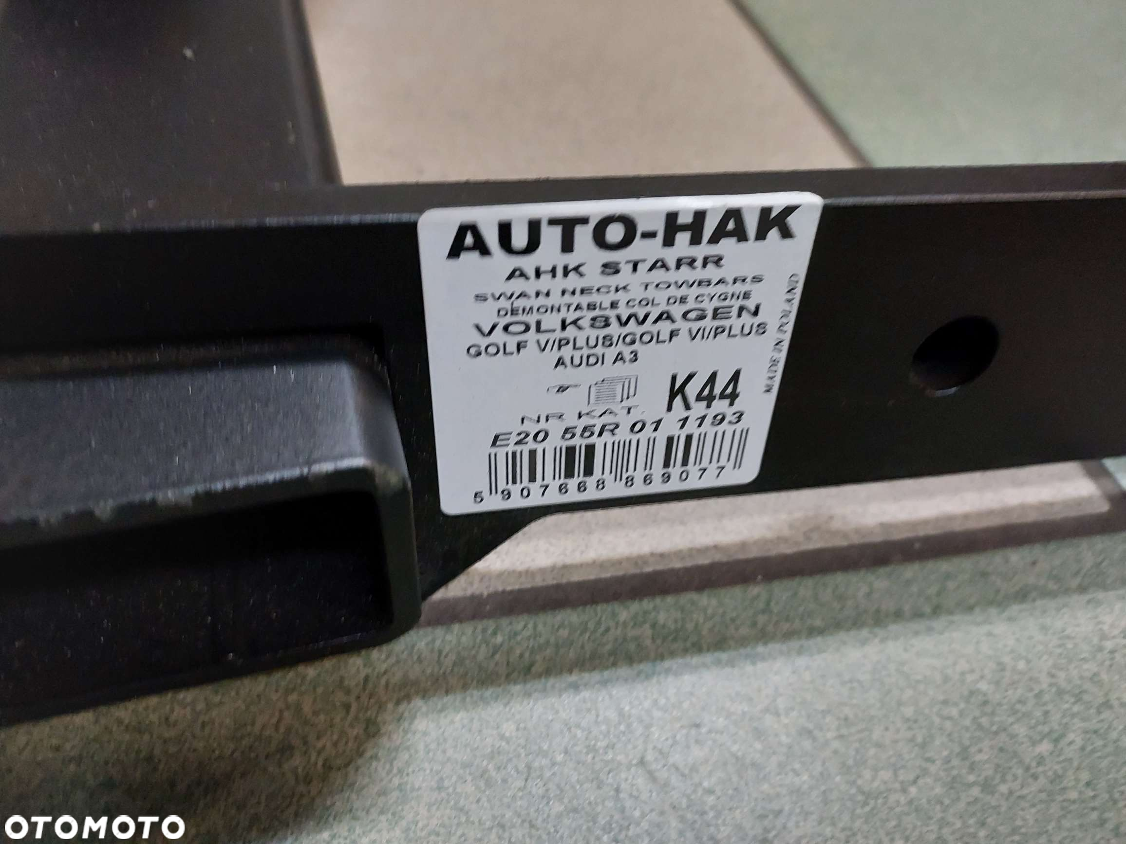 HAK Audi A3 3 dzwi  2003-2008 VOLKSWAGEN GOLF V 11.2003 / 08.2008  3/5 drz., poza 4 Motion GOLF V 09.2008 / 08.2012 3/5 drz., poza Typ R GOLF V PLUS 5 drz. , VAN 02.2005 / 02.2009 GOLF VI PLUS 03.2009 / 05.2014 - 3