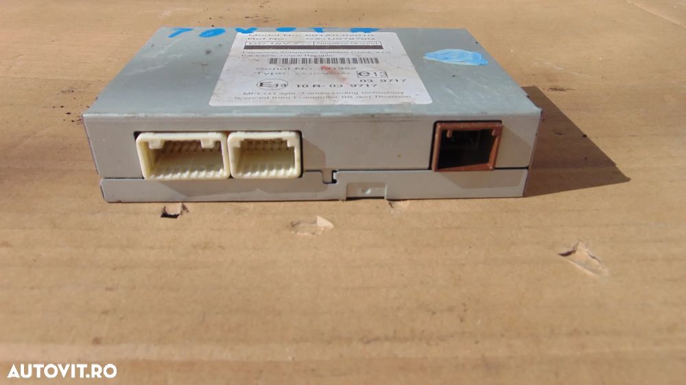 Modul control radio CD Toyota Auris an 2006-2012 cod 861A0-02010 - 4