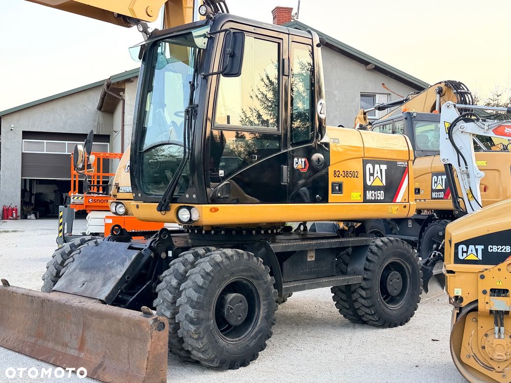 Caterpillar Minikoparka Cat 302.7 3xłyżki Skarpowa hydrL\P dodatkowe linie hydrauliczne szybkozłącze Gąsienice jak Nowe WIDŁY WIERTNICA za dopłatą - 3