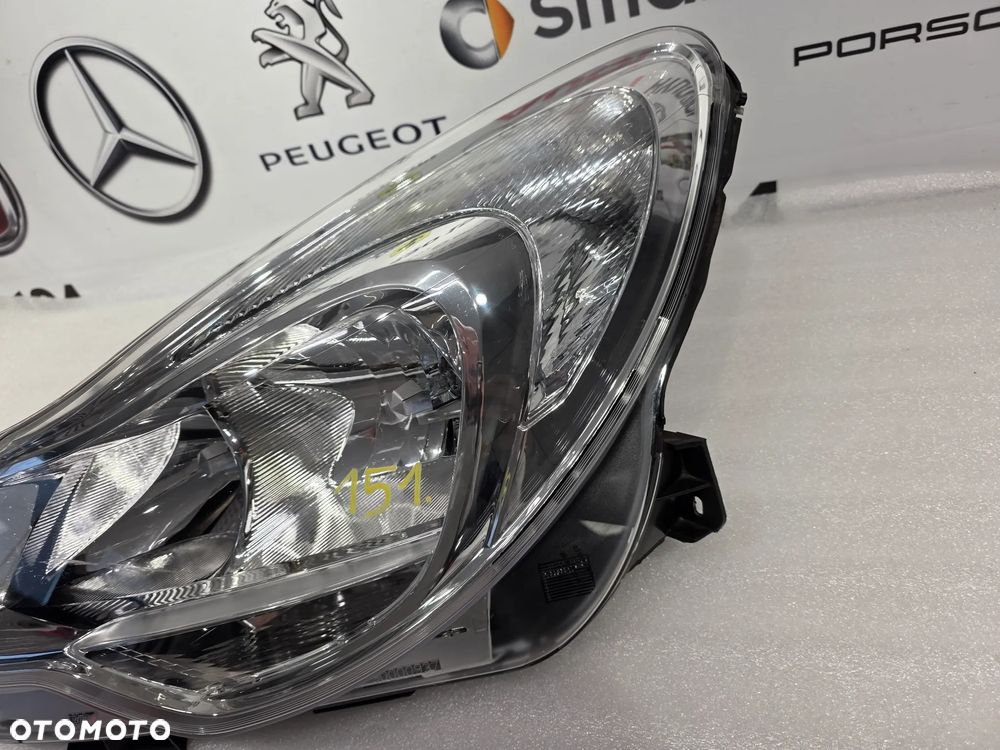 OPEL CORSA D LIFT 11-14 LEWA LAMPA PRZEDNIA PRZÓD , ŁADNA , JASNA , NR 13392705 , NR AUKCJI LPP151 - 5