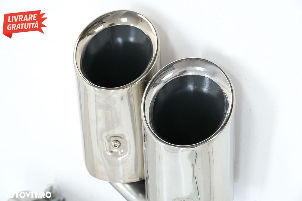 Ornamente Evacuare Porsche Cayenne 9Y0 SUV 3.0 (2018-up) Crom- livrare gratuita - 12