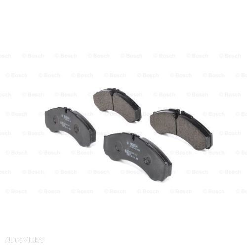 Set placute frana punte fata Iveco Daily III, 1999-2006, Renault Mascott, 2005-2013, Bosch 0986424833 - 1