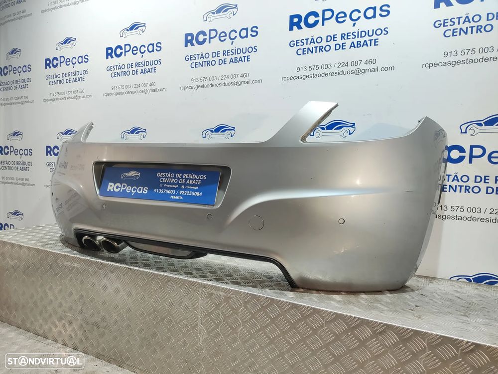 Parachoques Traseiro Trás original Peugeot RCZ Saída Dupla de Escape - 3