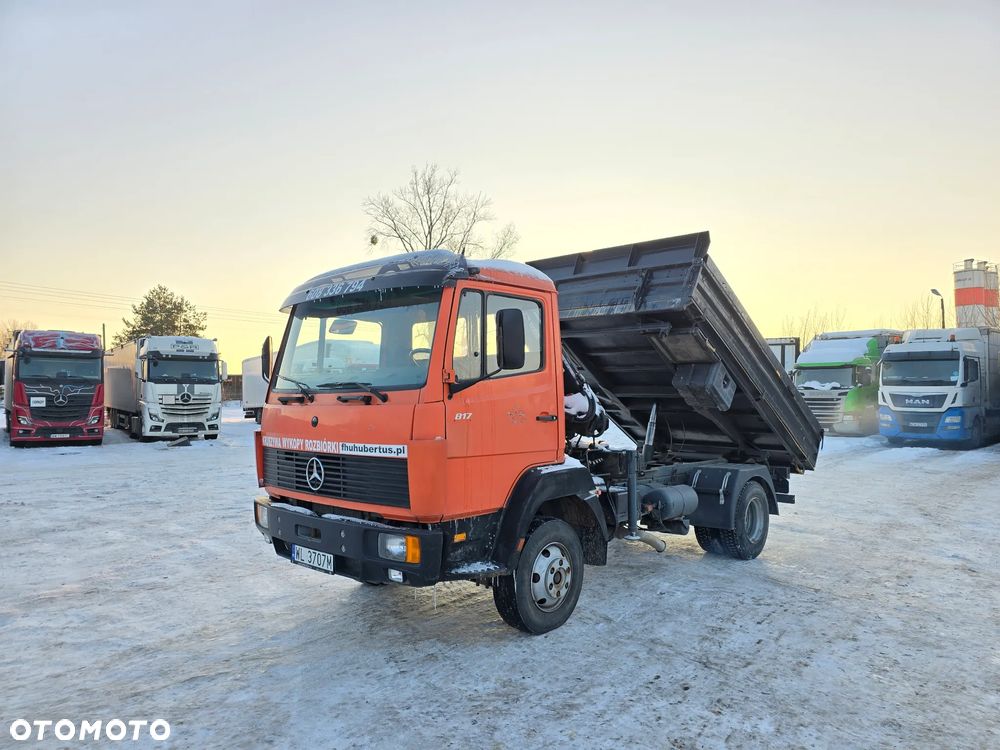 Mercedes-Benz 817K * Meiller Kipper * HDS Hiab * Nowe Udt * Zamiana - 1