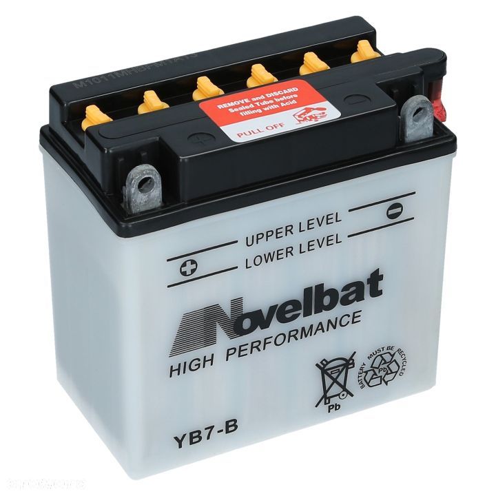 Akumulator Novelbat YB7-B 12V 8Ah 110A L - 1