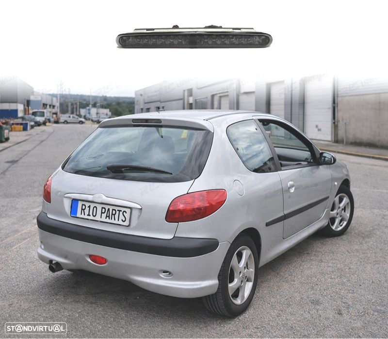 TERCEIRA LUZ DE STOP PEUGEOT 206 LIMOUSINE 98-06 - 1
