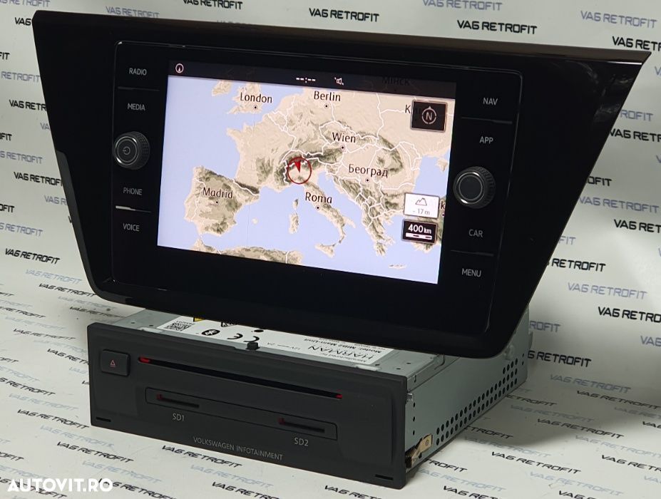 Navigatie Originala VW Tiguan 2 AD1 Touran MIB2 MIB 2 Discover Media - 1