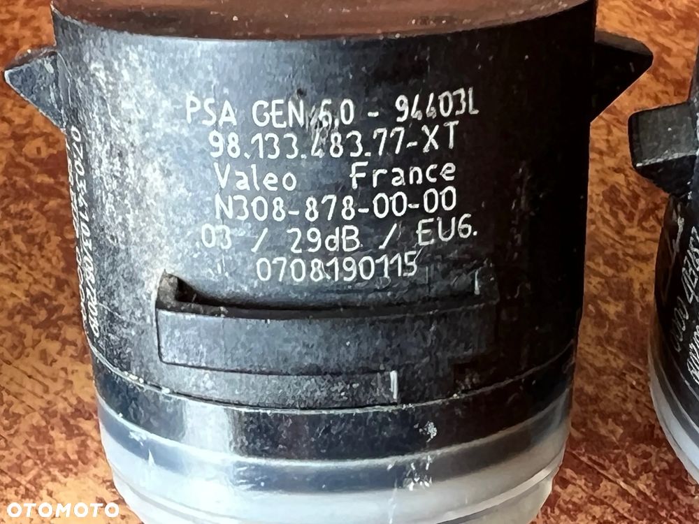 CZUJNIK PARKOWANIA PDC PEUGEOT 2008 II CITROEN 9813348377XT ORYGINAŁ - 2