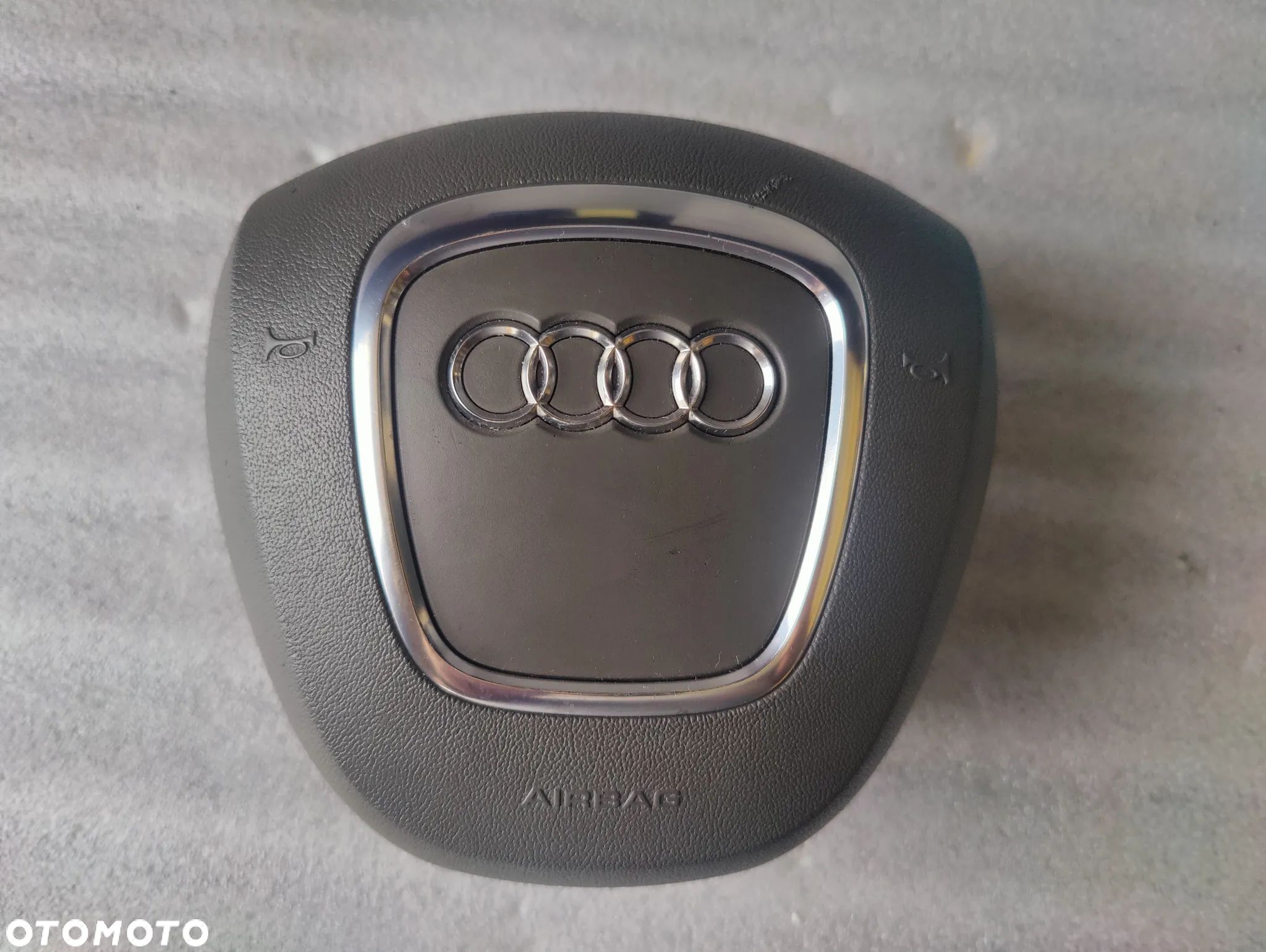Audi A6 S6 C6 4F 2008 PODUSZKA POWIETRZNA AIRBAG KIEROWNICY 4F0880201BK - 1
