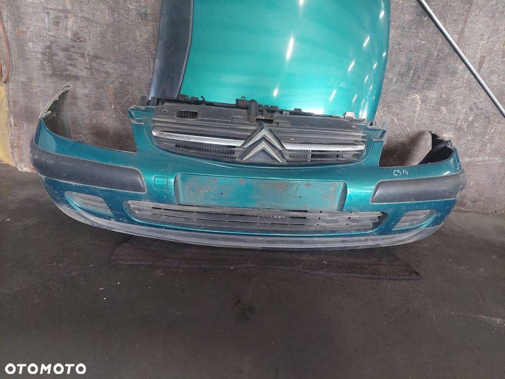 KOMPLETNY PRZÓD MASKA ZDERZAK BŁOTNIKI LAMPY CITROEN C5 I KRZD - 9