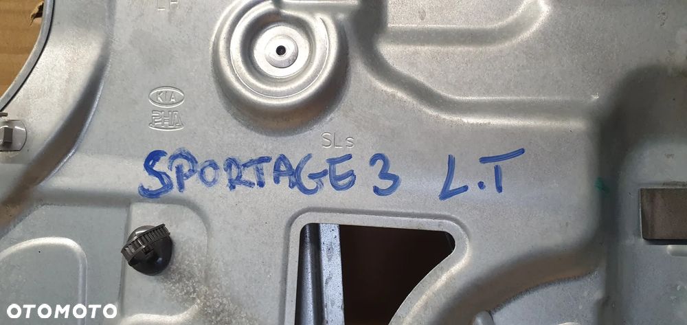 Mechanizm podnośnik szyby lewy tył Kia Sportage III 83470-3U030 - 7