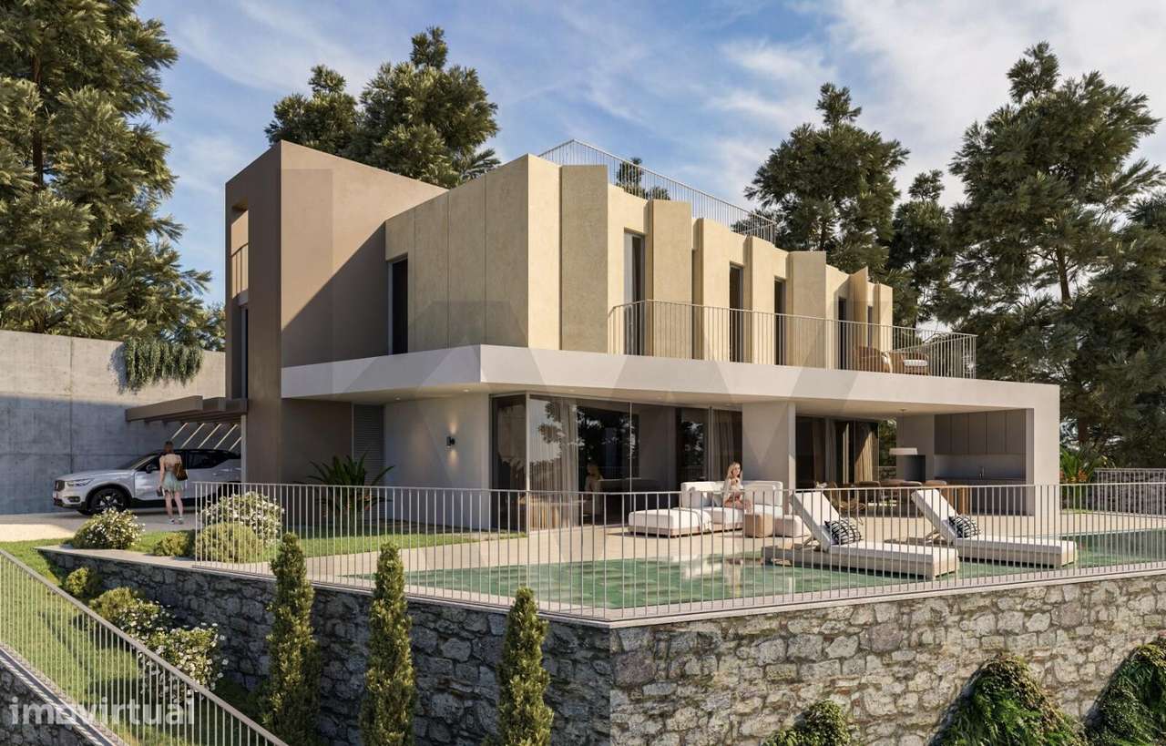 Terreno com Projeto Aprovado  Moradia Unifamiliar com  Vista Deslumbra - Grande imagem: 3/22