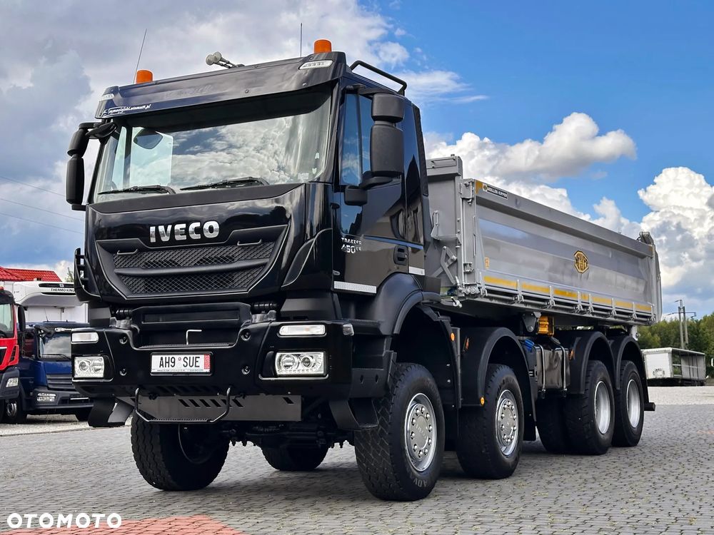 Iveco TRAKKER 450 8x8  WYWROTKA MEILLER 3S Przebieg 200 tys.km - 7