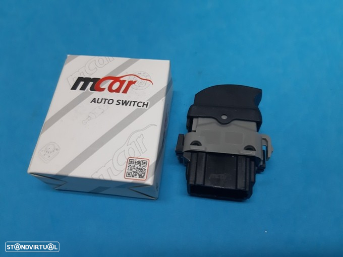 Comando interruptor botão vidros Renault Clio III e Modus  (passageiro) NOVO - 2