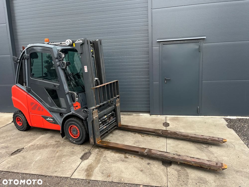 Linde H20D/600 DIESEL Triplex widły teleskopowe Klima Pozycjoner - 9