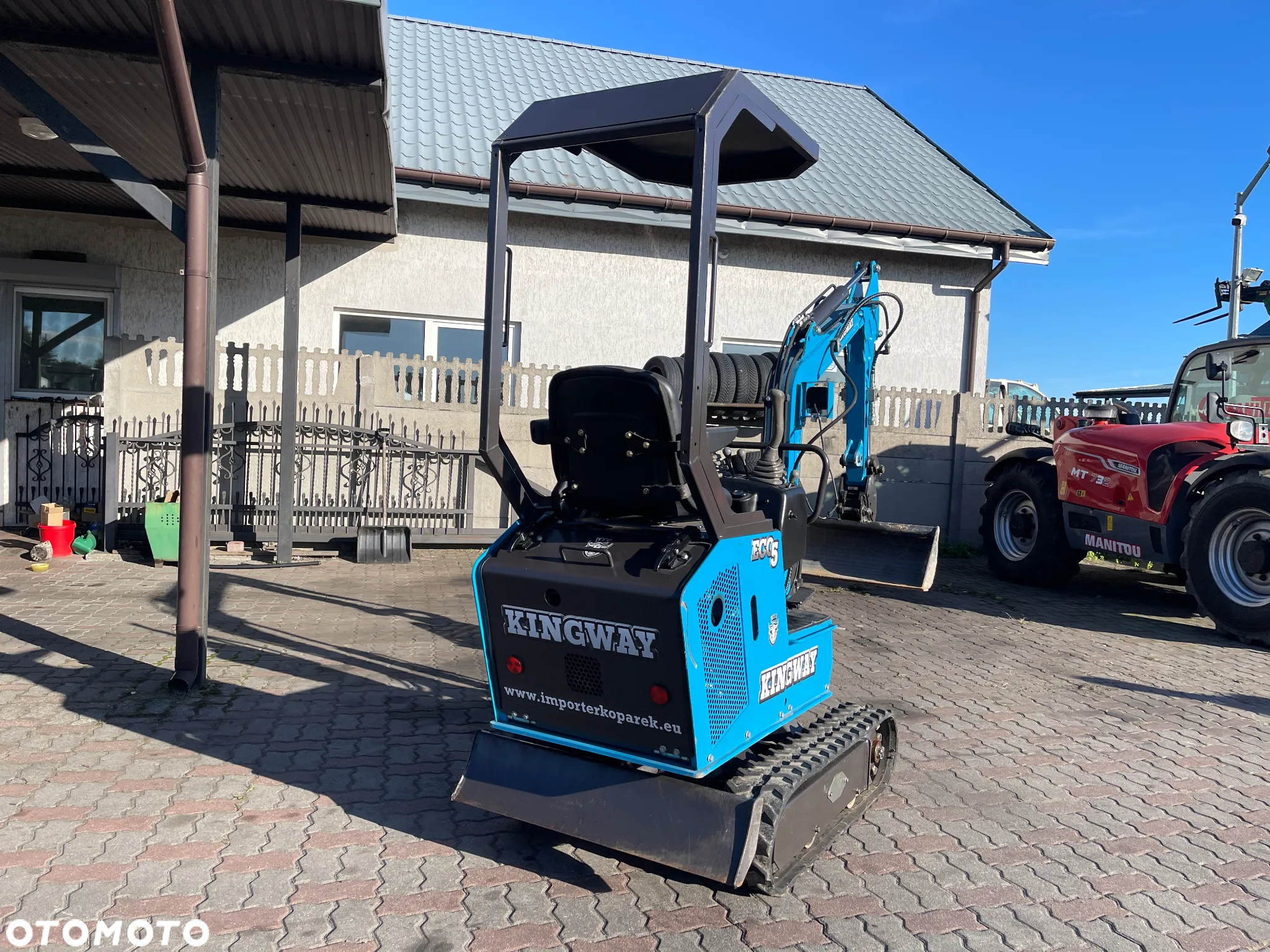 Kingway Minikoparka Kingway ECO 5 RS XN10 Rok 2023 Jak nowa Mini Koparka PEŁEN OSPRZĘT W CENIE - 18