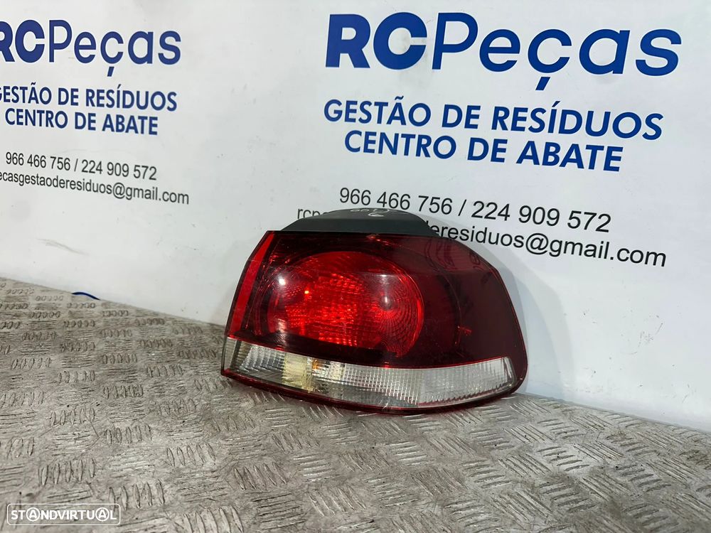 .Conjunto Farolins Tras Traseiro Direito Esquerdo Original Volkswagen VW Golf 6 Mk6 5K0945112 5K0945111 2008 a 2013 - 11