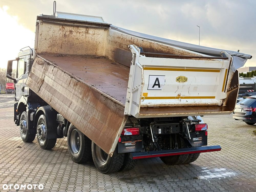 MAN TGS 35.470 8x4 BB EURO6 WYWROTKA TRÓJSTRONNA Z BORDMATIKIEM - 11