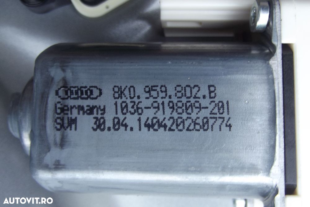 Motoras macara electrica Audi A6 C7 4G 2011-2018 motorase geamuri - 3