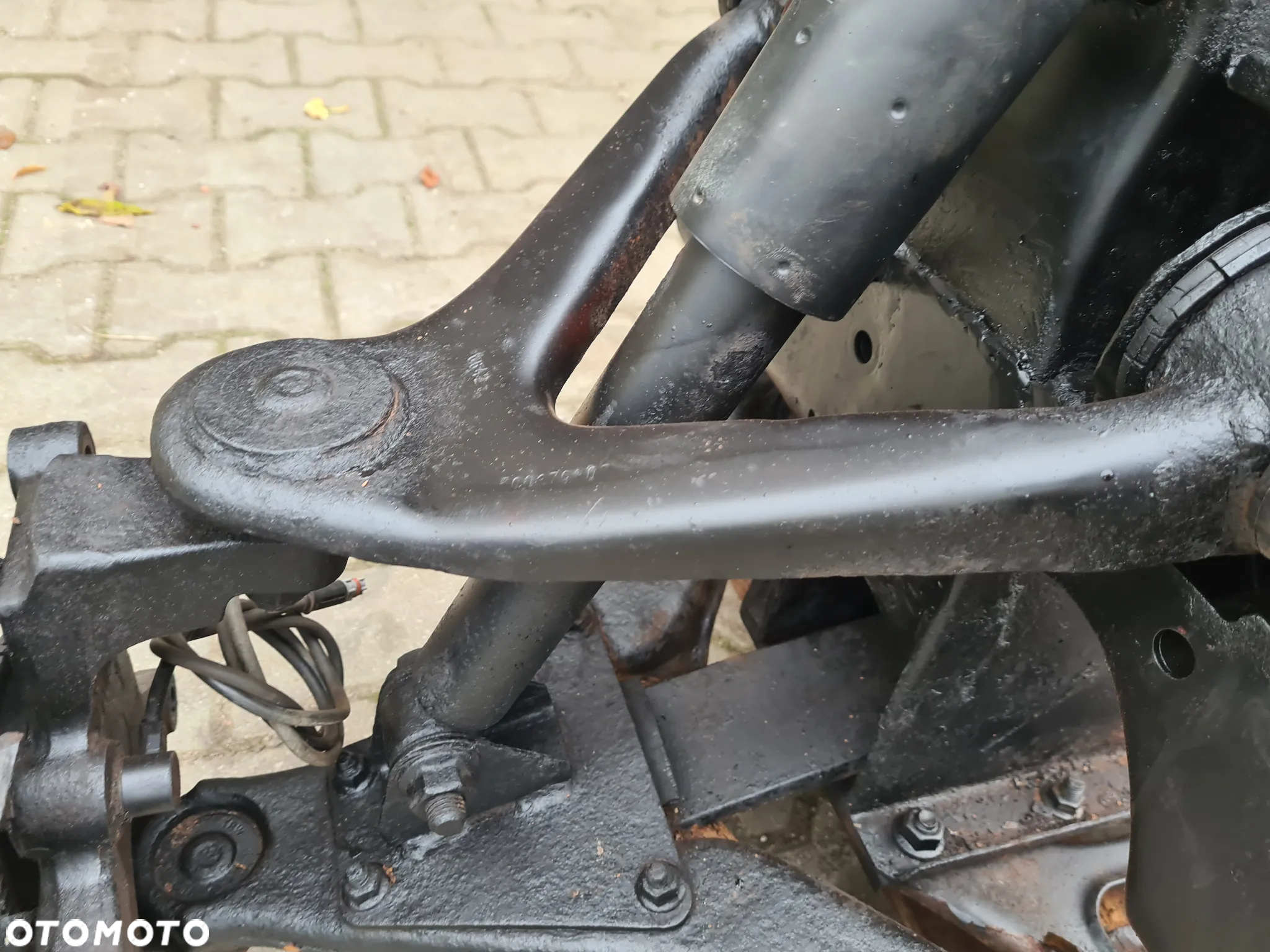 IVECO DAILY 3 99-06 sanki zawieszenie przód resor poprzeczny zwrotnice piasty amortyzatory wahacze - 10
